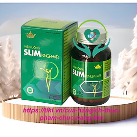 Viên uống Kingphar Slim, hộp 60v, dùng cho người thừa cân, béo phì