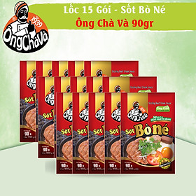 Lốc 15 Gói Sốt Bò Né Ông Chà Và 90g Sizzling Beef Steak Sauce