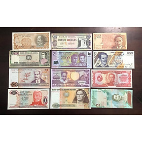 Bộ tiền cổ 12 quốc gia Nam Mỹ