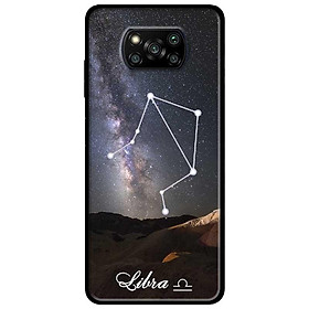 Ốp lưng dành cho Xiaomi Poco X3 mẫu Cung Hoàng Đạo - Libra