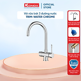 Mua Vòi rửa bát kết hợp Konox  Model RO Trim-Water  Inox 304AISI tiêu chuẩn châu Âu  Hàng chính hãng