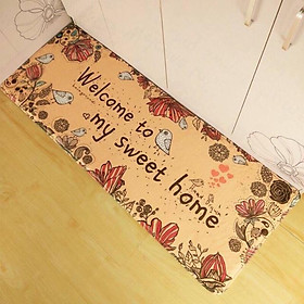 Mua Thảm bếp  thảm cửa  Thảm trang trí xuất Nhật size 45 x120 - Sweethome