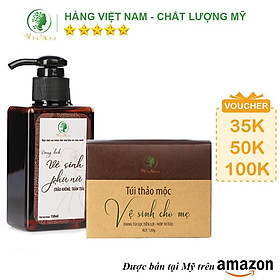 Bộ sạch sâu, trẻ hóa và se khít cửa mình cơ bản Wonmom  1 Dung dịch vệ