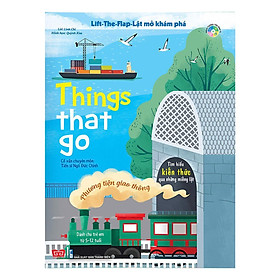 Sách Tương Tác - Lift-The-Flap-Lật Mở Khám Phá - Phương Tiện Giao Thông - Đinh Tị Books - Đinh Phương