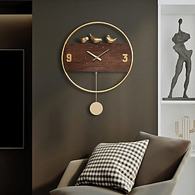 Mua Đồng hồ quả Lắc Bền Đẹp DECOR trang trí sang trọng - Đồng Hồ treo tường quả lắc hiện đại Gỗ Cao cấp DH-DH0002