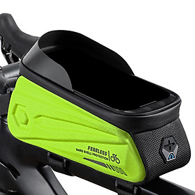 Túi WEST BIKING gắn khung xe đạp, chất liệu cứng, không thấm nước-Màu vàng