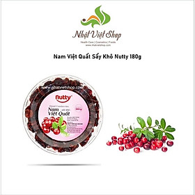 Nam Việt Quất Sấy Khô Nutty 180g