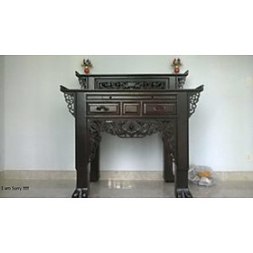 Mua Bàn thờ 2 tầng gỗ muồng 1m27