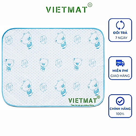 Size 40x50cm tấm lót chống thấm cho bé VIETMAT 4 lớp mềm êm, thoáng mát, không nóng, không sột soạt, giặt máy