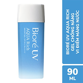 Gel Chống Nắng Màng Nước Dưỡng Ẩm Bioré UV Aqua Rich Watery SPF50+/PA++++ 90ml
