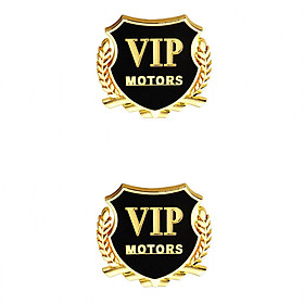 Decal logo VIP  dán xe hơi/ ô tô