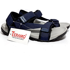 Dép Xăng Đan Nam Quai Hậu Teramo Xanh Đen