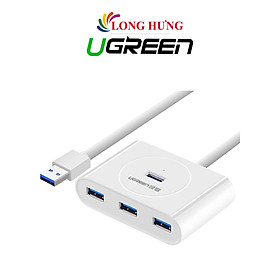 Cổng chuyển đổi Ugreen 4-in-1 USB 3.0 Hub CR113 - Hàng chính hãng