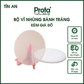 Mua Bộ 10 Vỉ Cuốn Bánh Tráng Prota – Kèm Theo Giá Đỡ