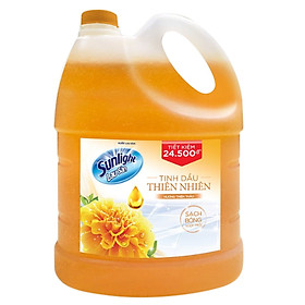 Nước Lau Sàn Sunlight Tinh Dầu Thiên Nhiên - Hương Thiên Thảo (3.8kg/Chai)