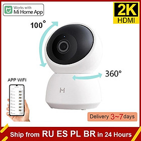 Camera thông minh 2K A1 1296p IP Camera WiFi Night Vision 360 Góc máy quay video Trình giám sát bảo mật trẻ em làm việc cho Xiaomi Mihome Ứng dụng Màu sắc: 2K Thêm phích cắm EU EU