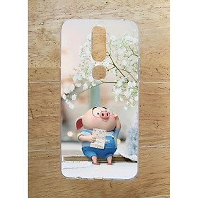 Ốp Lưng Dùng Cho Oppo F11 (Dẻo) - Heo Đọc Sach