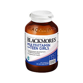 Viên Uống Bổ Não, Tăng Cường Trí Nhớ Cho Bé Gái Blackmores Teen Multi-60 viên (Hàng Nhập Khẩu từ Úc)