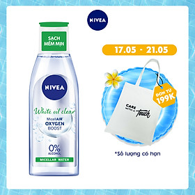Nước Tẩy Trang NIVEA White Oil Clear Kiểm Soát Nhờn Micellar Water (200ml) - 86609