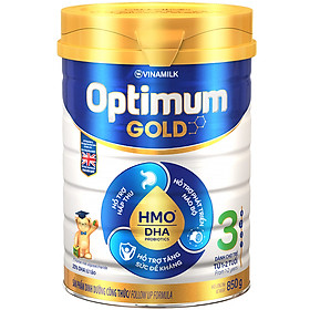 Sữa Bột Optimum Gold Step 3 Hộp Thiếc 850g