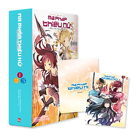 Boxset Ma Pháp Thiếu Nữ Madoka Magica - Một Câu Chuyện Khác (3 Tập) [Tặng Kèm Mini Clear file]