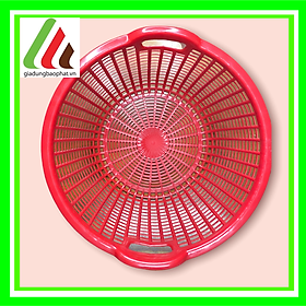 Mua Cần xé nhựa đường kính 48cm cao 25cm nhựa tốt bền chắc - rổ nhựa lớn có quai cầm