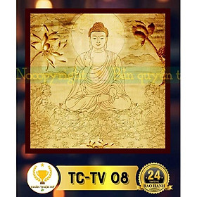 Tranh Trúc Chỉ In Vuông_M0712