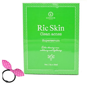 Super Serum Ric Skin Clean Acnes Kohinoor, sạch mụn, trắng da - Tặng Kèm Cột Tóc Tai Thỏ Màu Ngẫu Nhiên