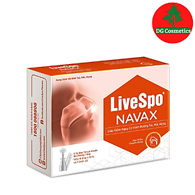 Mua Xịt Bào Tử Lợi Khuẩn Livespo Navax Hộp Màu Đỏ Cam
