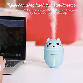 Mua Máy phun sương Mèo con HUMIDIFIER CAT - có thể kết hợp dùng với tinh dầu