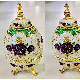 Mua LỌ ĐỰNG TĂM PHONG CÁCH HOÀNG GIA