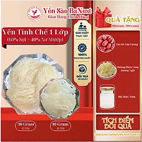 Tổ Yến Sào Tinh Chế 1 Lớp kèm quà tặng - Yến Sào BaNest