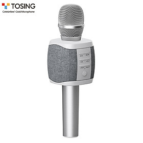 Microphone cầm tay không dây TOSING 027 kết nối Bluetooth tích hợp loa phát 2 trong 1 dùng cho thu hát nhạc
