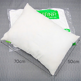 Gối Nằm Gòn TATANA Cao Cấp 50X70cm- Hút Chân Không, Bông Gòn Trắng Cao Cấp. - 1 Gối
