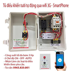 Mua Tủ điều khiển hệ thống tưới tự động qua smartPhone công suất lớn.