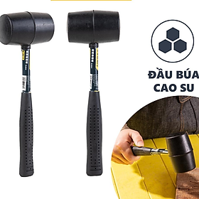 Búa Cao Su Tay Cầm Thép Deli Cao Cấp - Sử Dụng An Toàn Nhiều Bề Mặt, Tay Cầm Chống Trơn Trượt - DL5612