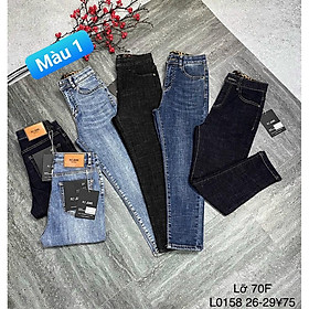 Quần jeans nữ lưng cao lửng 70cm/ L0158x