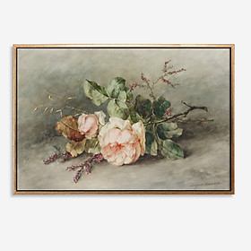 Mua Tranh in canvas trang trí treo tường danh hoạ nổi tiếng thế giới  ROZEN  60 x 80cm