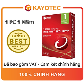 Trend Micro Internet Security 1PC - Hàng chính hãng