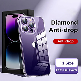 Ốp lưng dẻo viền trong suốt cao cấp dùng cho iphone 14 / iphone 14 plus / iphone 14 pro / iphone 14 pro max - bảo vệ full camera - hàng chính hãng cafele