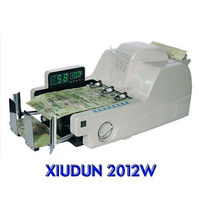 Máy đếm tiền xiudun 2012W, siêu bền, có chức năng kiểm giả, phát hiện lẫn loại, nhận biết mệnh giá