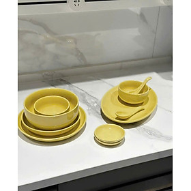Mua Set bát 10 món Staub màu vàng citron Hàng chính  hãng
