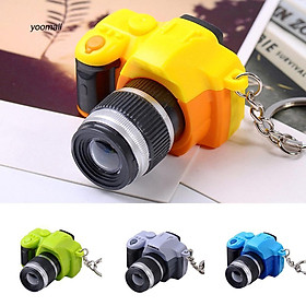 Mua Móc khóa Máy Ảnh đèn Led có âm thanh.Móc khóa hình máy ảnh đèn Led mini DSLR thông minh-móc khóa MÁY ẢNH mix đèn LED