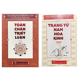 Download sách Sách - Combo Toàn chân triết luận + Trang tử nam hoa kinh tập 1