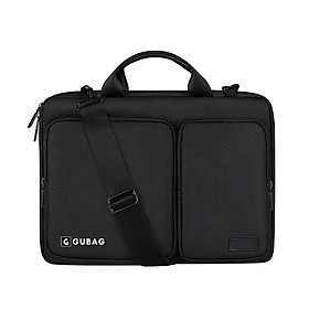 Cặp đựng laptop 14 inch cao cấp GB-TL19 công sở nhiều ngăn, chống sốc, chống nước, có dây đeo chéo cực kì tiện lợi