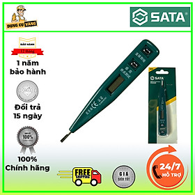 Bút thử điện điện tử 130mm Sata 62601