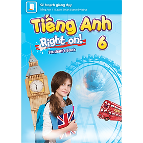 Hình ảnh sách [E-BOOK] Tiếng Anh 6 Right on! Kế hoạch giảng dạy