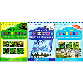 Tri Thức Bách Khoa - Combo 2 : Khám Phá Thế Giới (3 Cuốn)