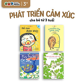Truyện Ehon bé 3-4-5 tuổi - Bộ 4 cuốn Phát triển cảm xúc