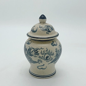 Mua Chóe thờ men rạn - họa tiết long phụng